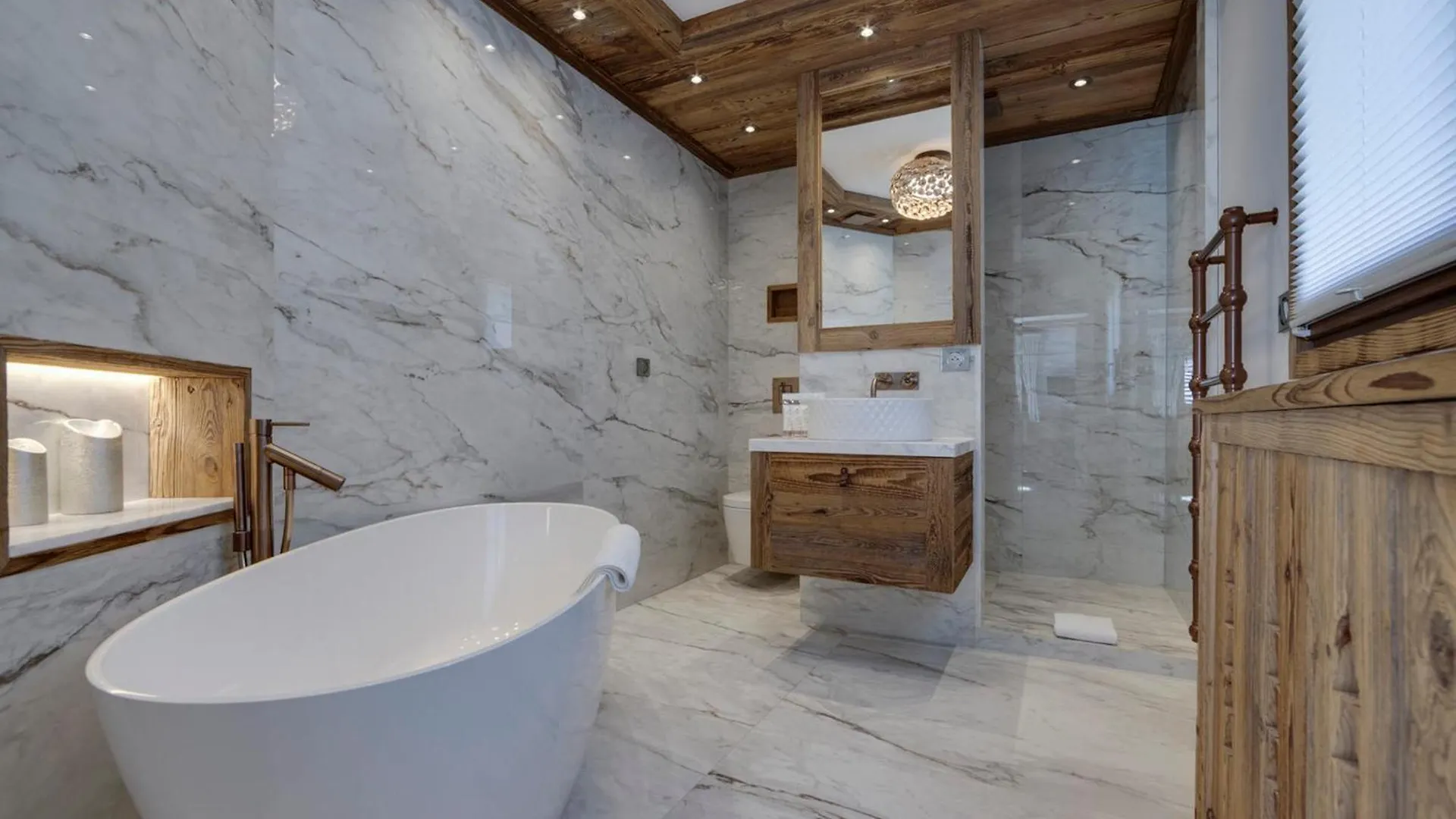 Chalet Skis Aux Pieds Avec Piscine Et Sauna A Val-D'Isere - Fr-1-567-126 Fransa